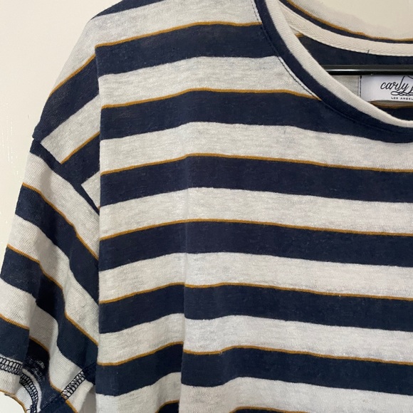 CarlyJean Los Angeles Striped Shirt - Picture 3 of 3